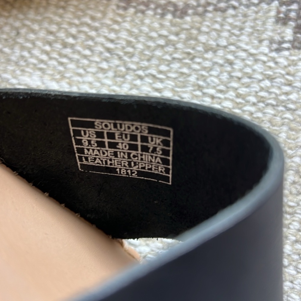 Soludos black flatforms 🖤NEVER BEEN WORN - Picture 7 of 7